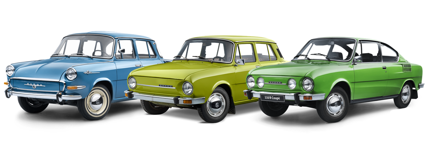 ŠKODA 1000 MB, 100, 110 a 110 R